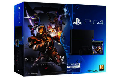 Sony PS4 500GB Console and Destiny The Taken King Bundle Sony PS4 500GB Console and Destiny The Taken King Bundle